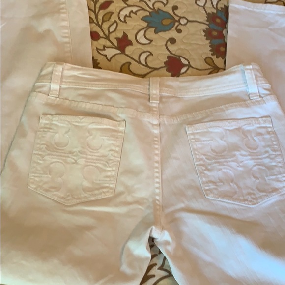 NWT TORY BURCH WHITE JEANS SIZE 26 - Picture 4 of 5